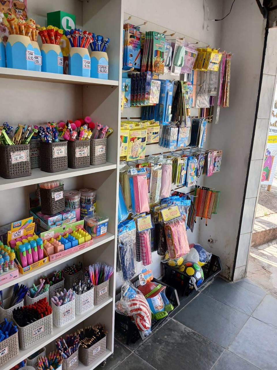 Artigos de escritório e papelaria